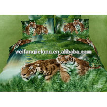 130GSM microfiber reactive printing 5d bedsheet fabric